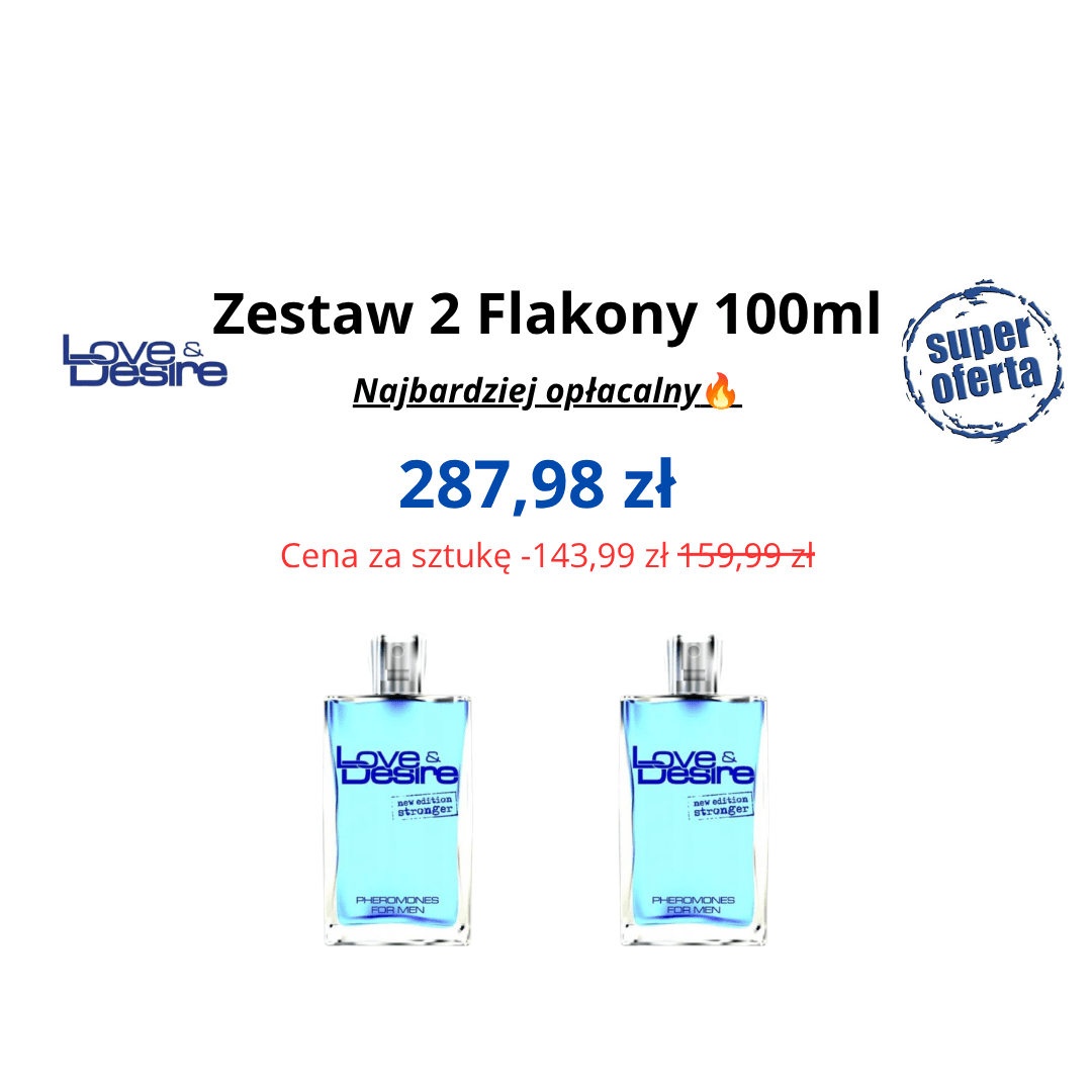 Zestaw 2 flakony 100ml