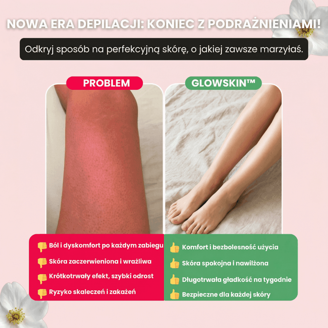 Gładka skóra bez bólu