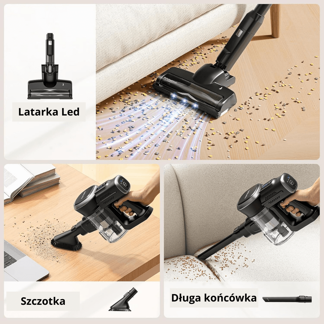 VACUUM 2.0 - Najmocniejszy odkurzacz Bezprzewodowy