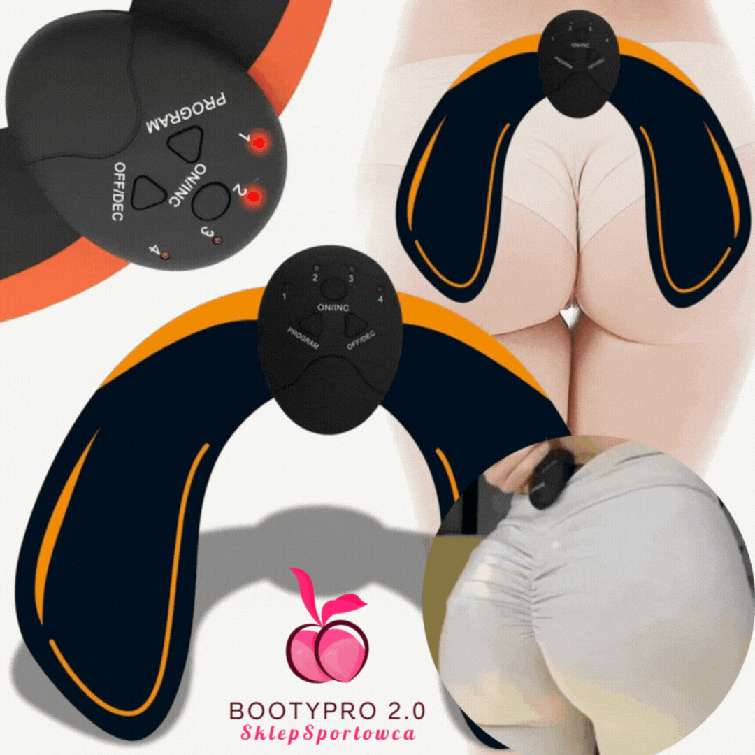 BootyPro 2.0 - Trainer Pośladków EMS + Plan Działania GRATIS!