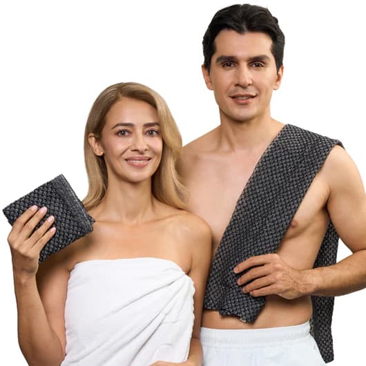 MioTowel - Japoński antybakteryjny ręcznik złuszczający