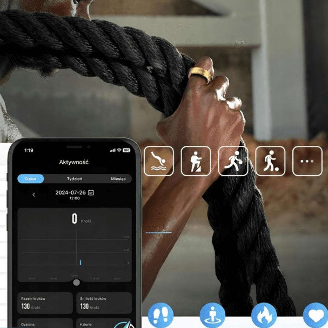 smartring zeetech - inteligentny pierścień fitness